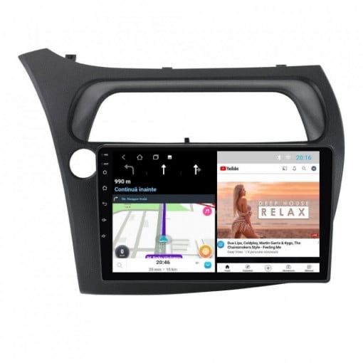 Navigatie Android Honda Civic Dedicata Carplay + Camera Marsarier
