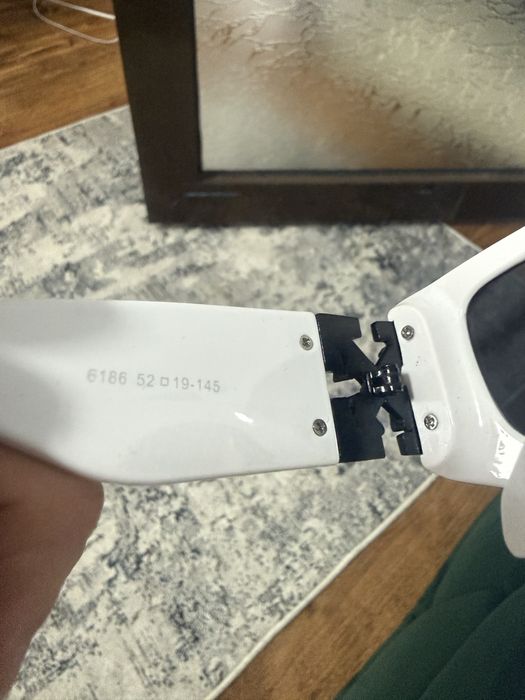 Ochelari Off-White Alb negru cu model