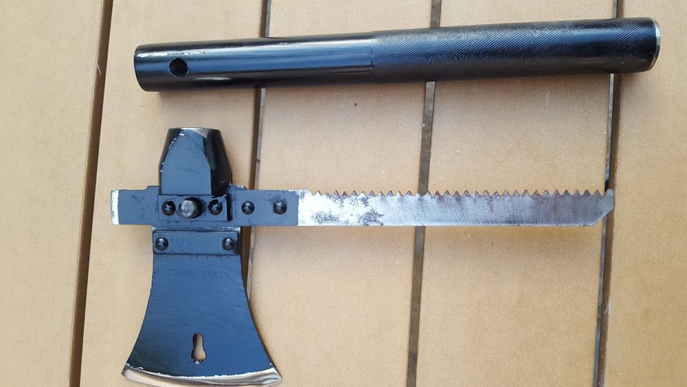 Стар Тактически топор Руски 5 в 1