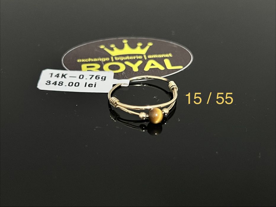 Bijuteria Royal CB : Inel aur 14k 585 0,76 gr