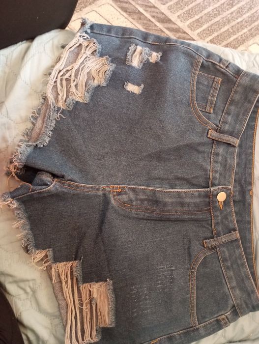 Дамски къси дънки