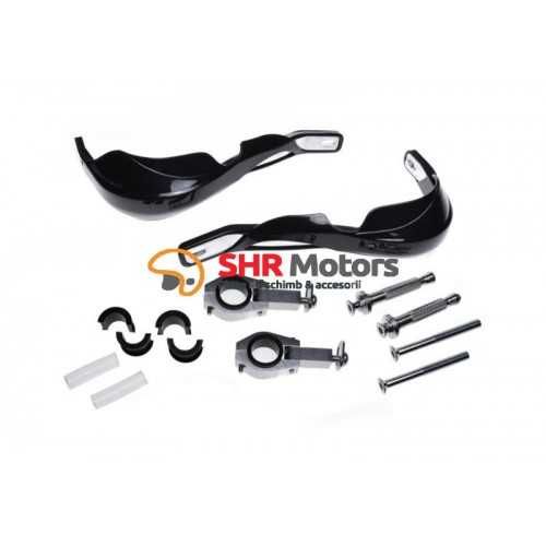 Kit handguard ATV Enduro Cross diverse culori insertie aluminiu