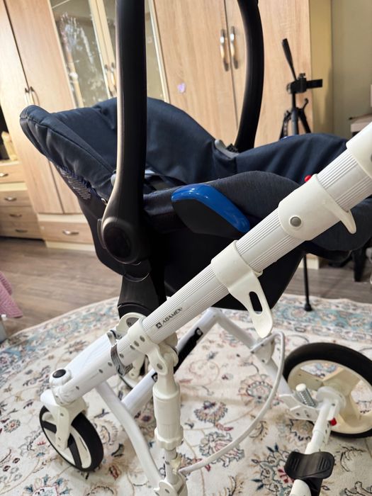 Продам б/у коляску Adamex Monte Carbon 3 в 1