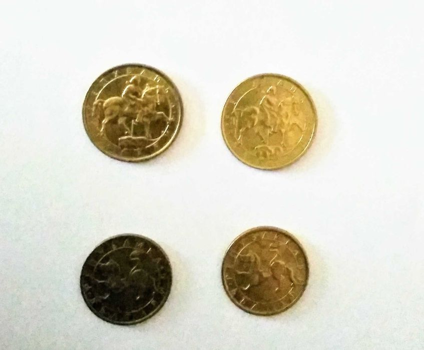 Български монети от 1992г.