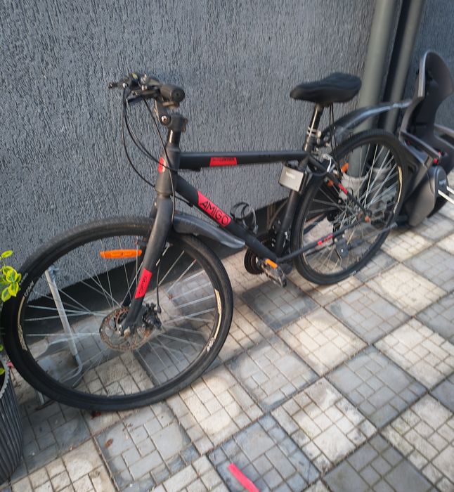 Bicicleta de oraș, ideala plimbări sau livrări, roti 28.
