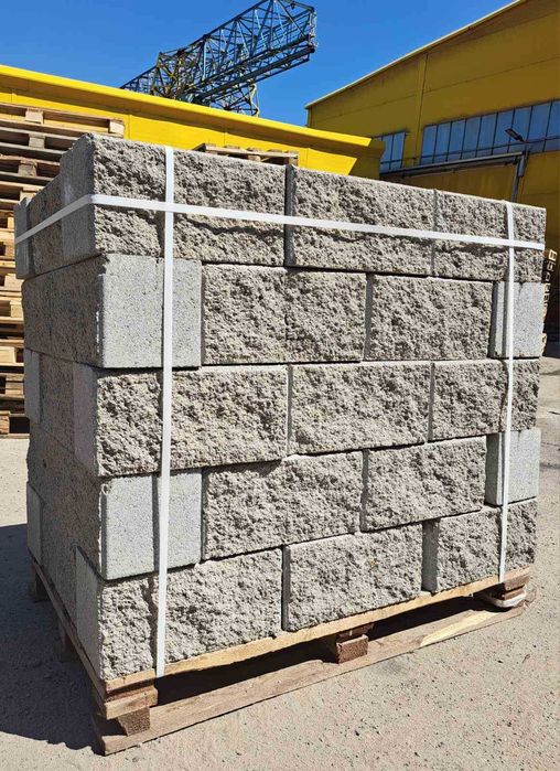 Сплитерные блоки рваные с фаской