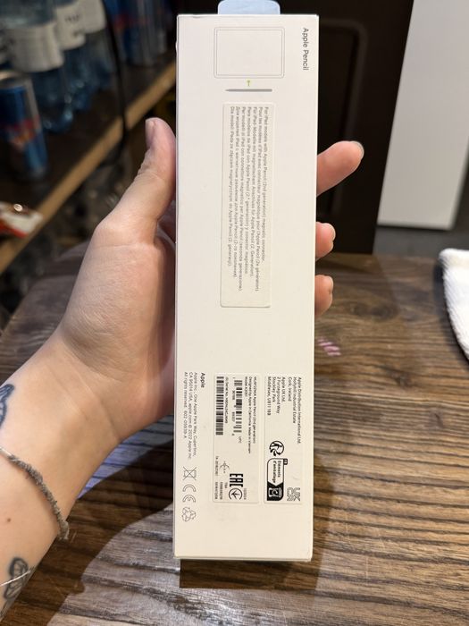 Стилус Apple Pencil 2nd Generation НОВЫЙ белый