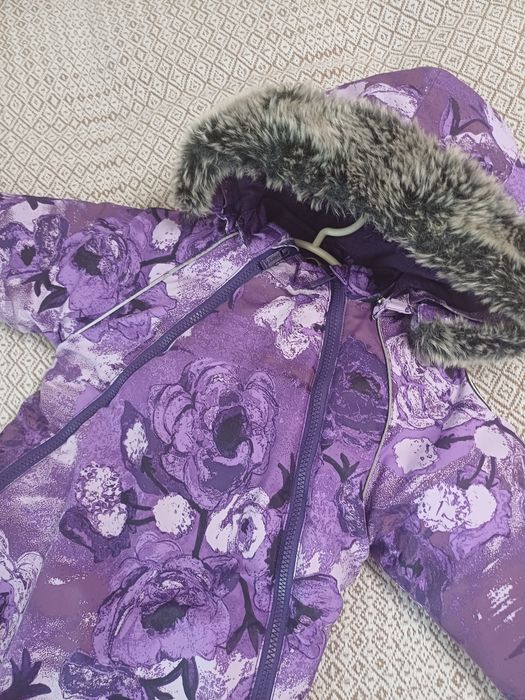 Huppa комбинезон зимний для девочки 86размер