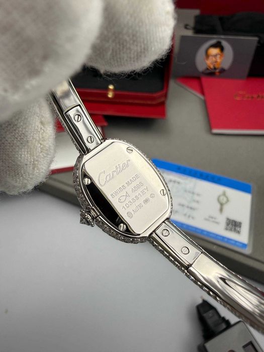 Cartier Baignoire full Diamond