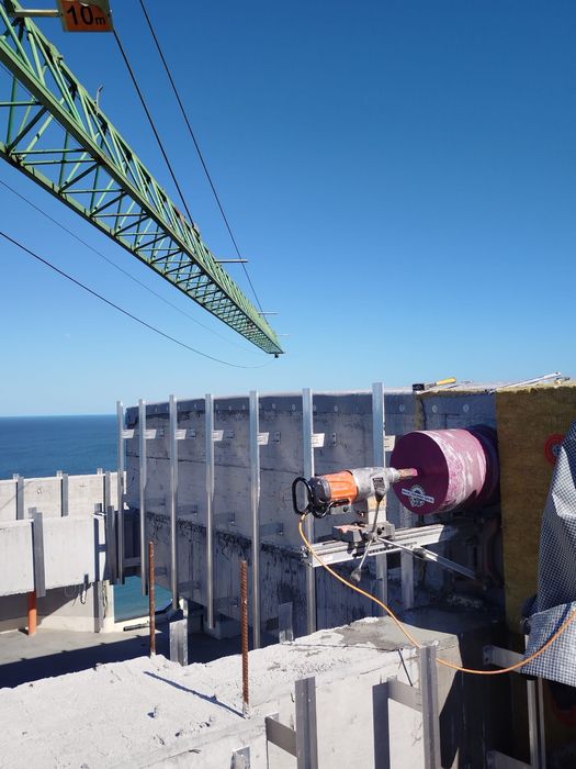 Gaura hota , ct ,carotare beton , gaura beton, taiere beton