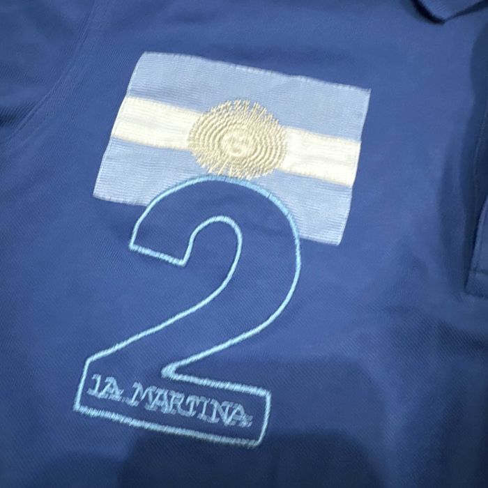 Tricou Polo La Martina cu Nationala Argentinei