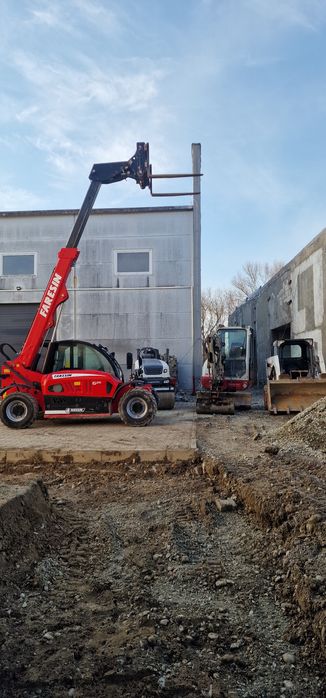 Închiriez utilaje  cilindru compactor