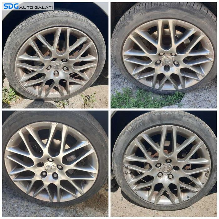 Set 4 Jante Janta Roata Roti Aliaj 235 si 255 40 18 R18 5x114.3 CB 60.1 Toyota Avensis T27 2009 - 2016 [Q4221]