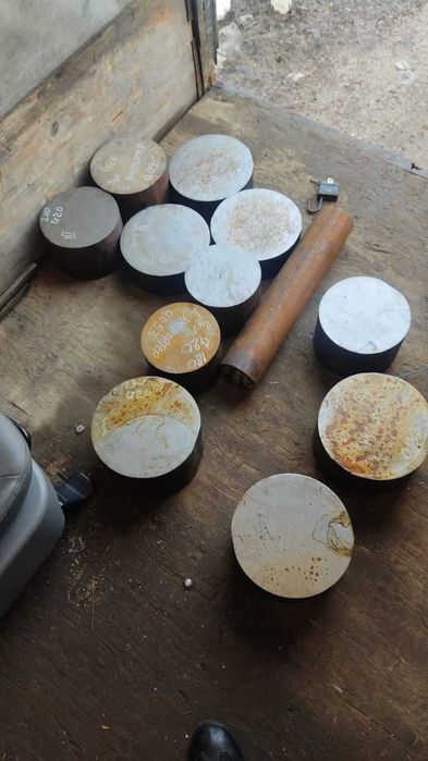 Круги калиброванные, Стальные