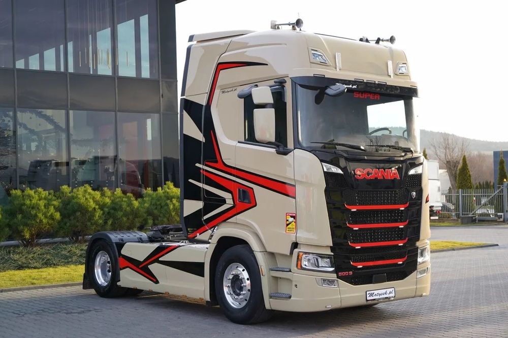 Scania S 500 / RETARDER / I-PARK COOL / COMPLET AIRMATIC / JANTE DIN ALIAJ / PIELE /