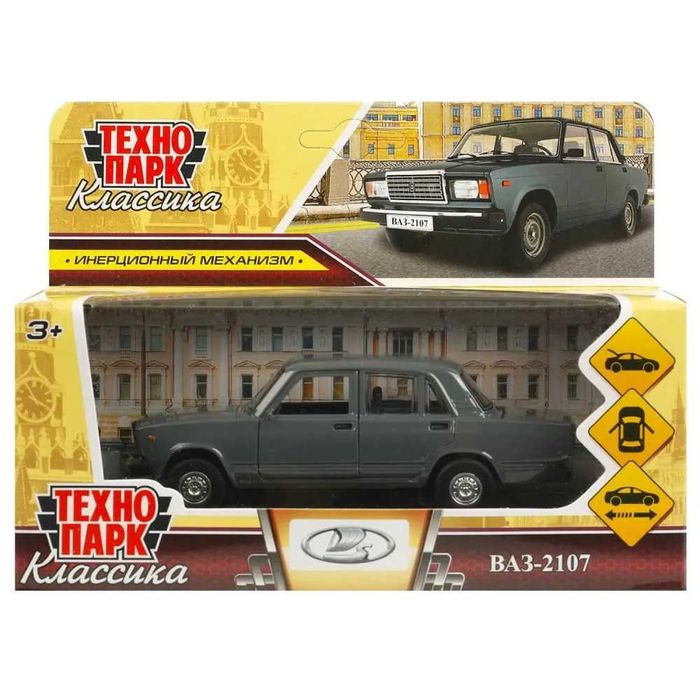 Машинка металлическая ВАЗ 2107 (Технопарк)