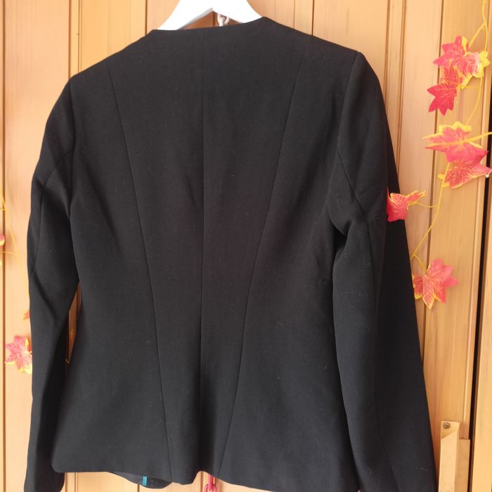 Sacou negru Top Secret – Croială Elegantă  amestecvâscoză bumbac Mări