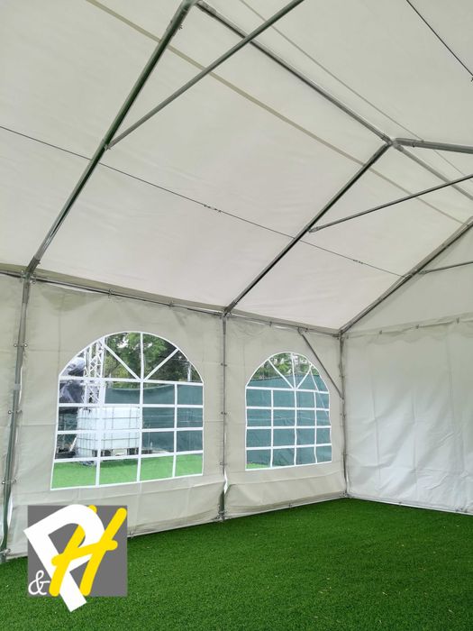 Шатра 4X6 м високи страници 260см, 50мм тръби, 100% водоустойчив PVC