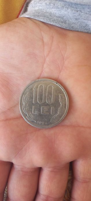 Vând moneda 100 lei cu Mihai Viteazu din anul 1994