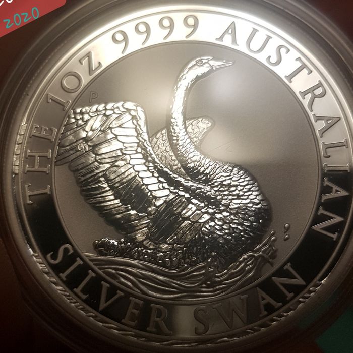 Perth Mint Lebada de Argint si Emu monede argint 999