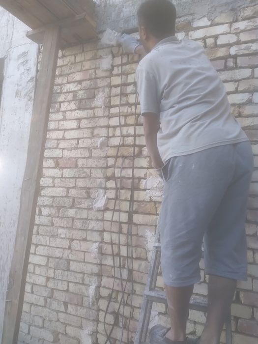 штукатурка  ва маляр ишларини киламиз