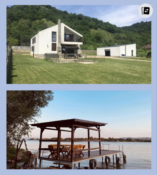 Divici camere Clisura Dunării Cazare cu piscină, ponton | Wi-Fi, AC, grătar