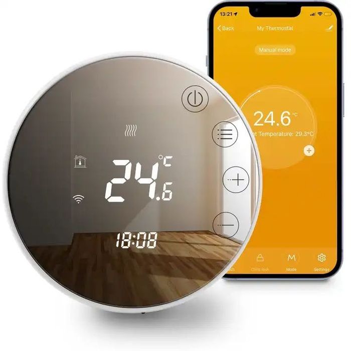 Termostat smart de ambient pentru centrală