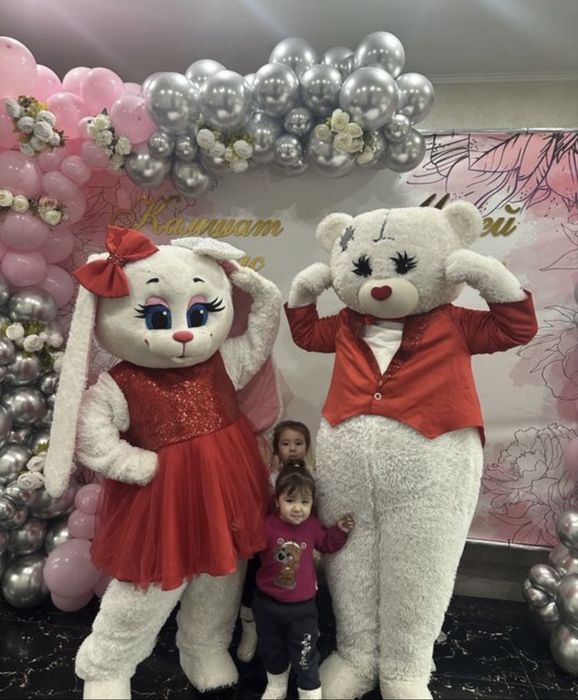 Аниматор мишка зайка Алматы