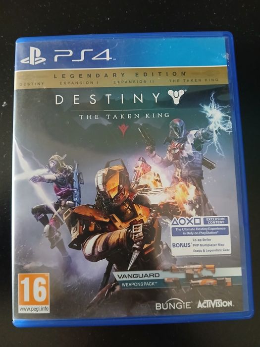 Продам игры Destiny + Driveclub для PS4 (б/у, рабочие)
Destiny – диск