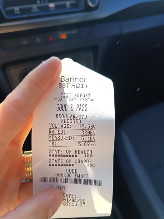 Baterie auto start-stop originala VAG 49ah