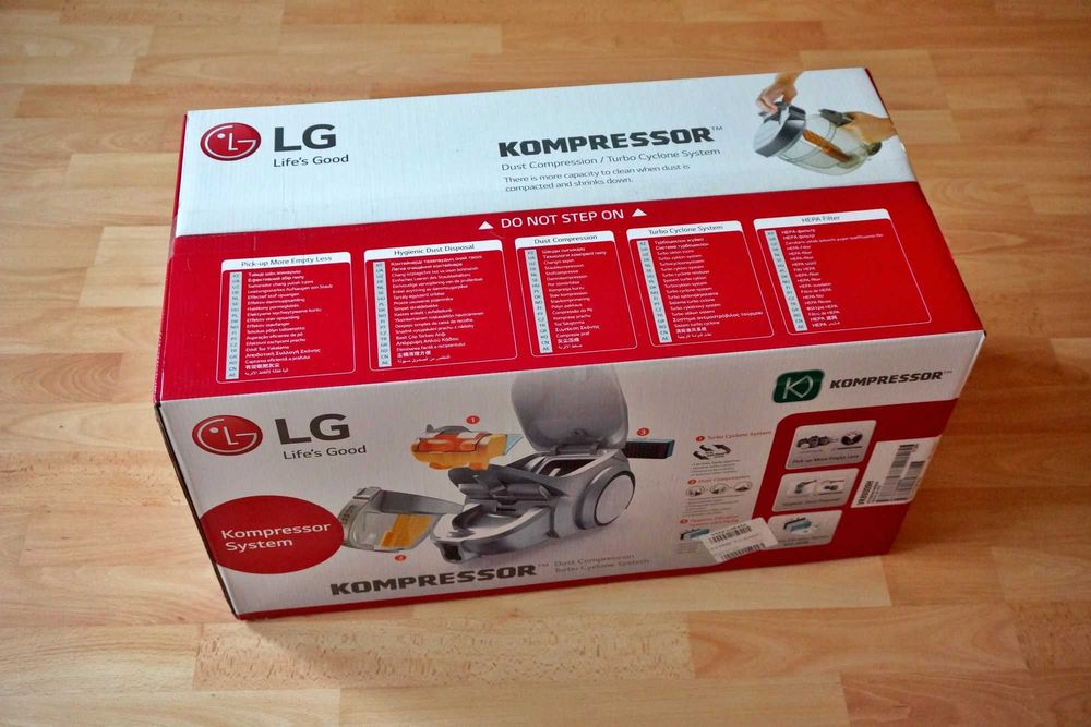 Пылесос LG VK89309H Kompressor Турбоциклон