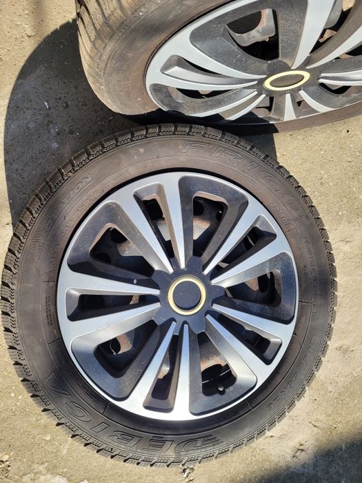 Set 5 aliaj Opel Corsa 175 65 14 și 4 jenti VW de tabla 205 55 16