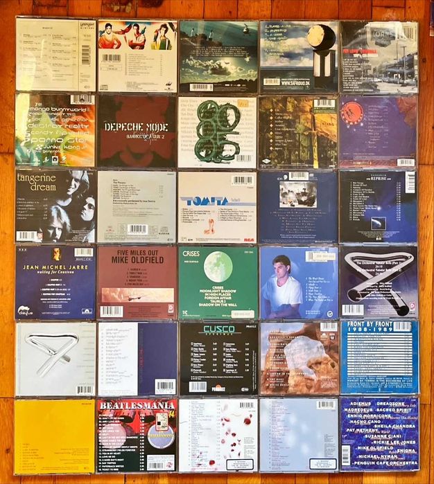 Lot CD orig pop&electro: Modern Talking, La Bouche, Boney M., Vangelis