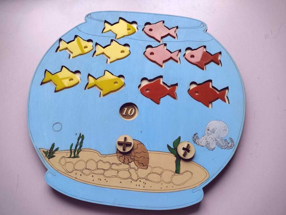 Обучающее пособие "Состав числа - 10"