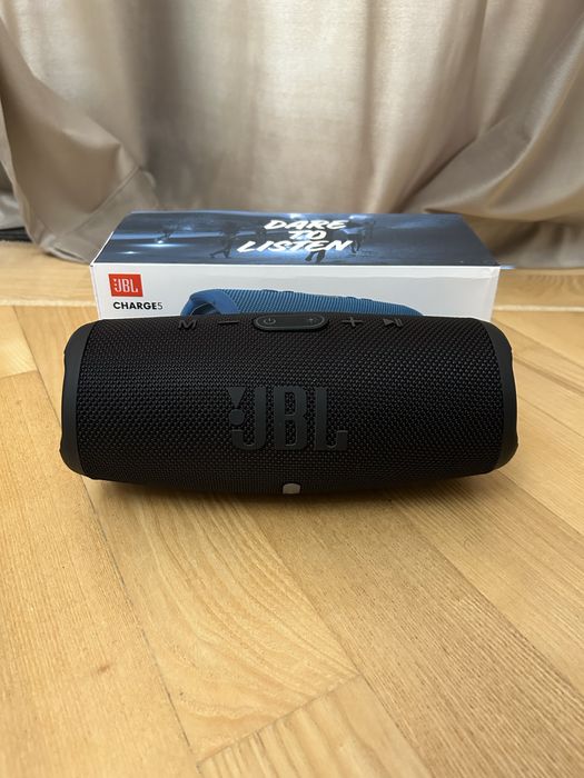 JBL Charge 5 Black – Nouă | Bluetooth | IP67 | Bass Puternic