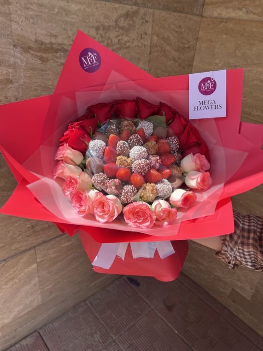 клубника в шоколаде Астана