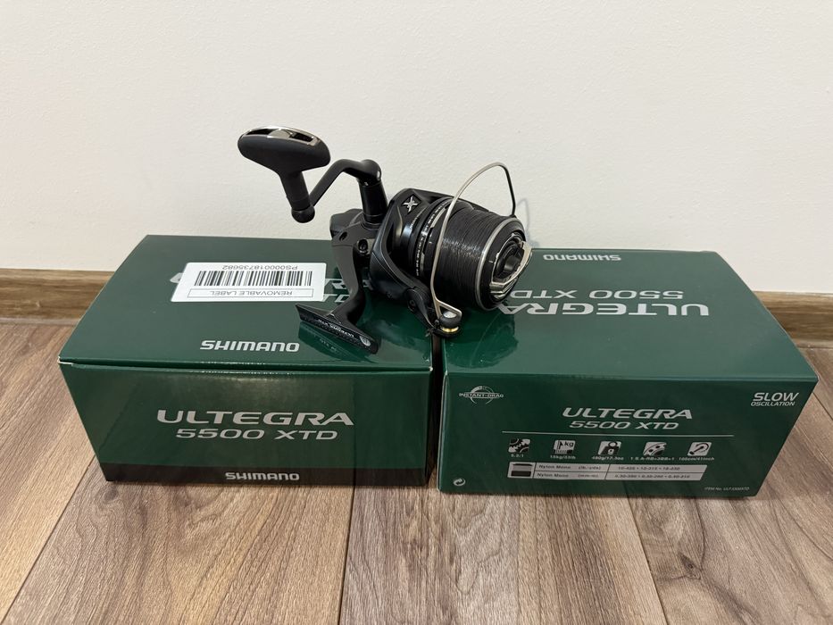 De vanzare 3 lansete si 3 mulinete de la shimano
