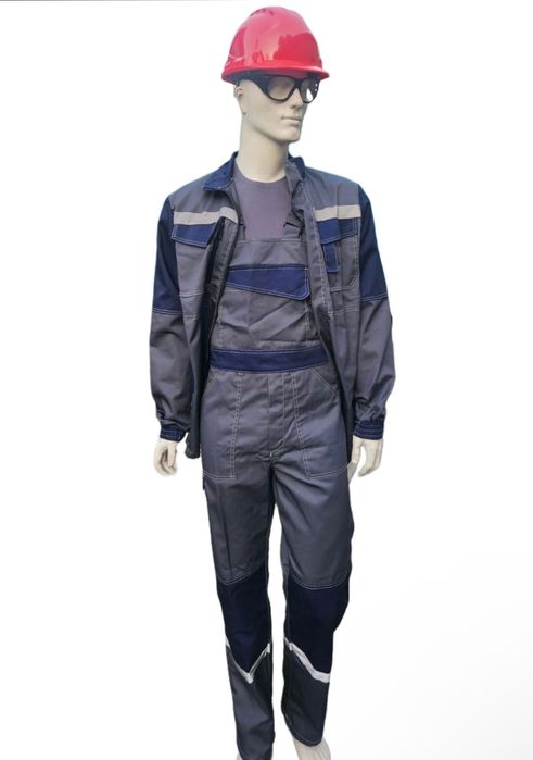 Костюм рабочий Мега полукомбенезон  спецодежда