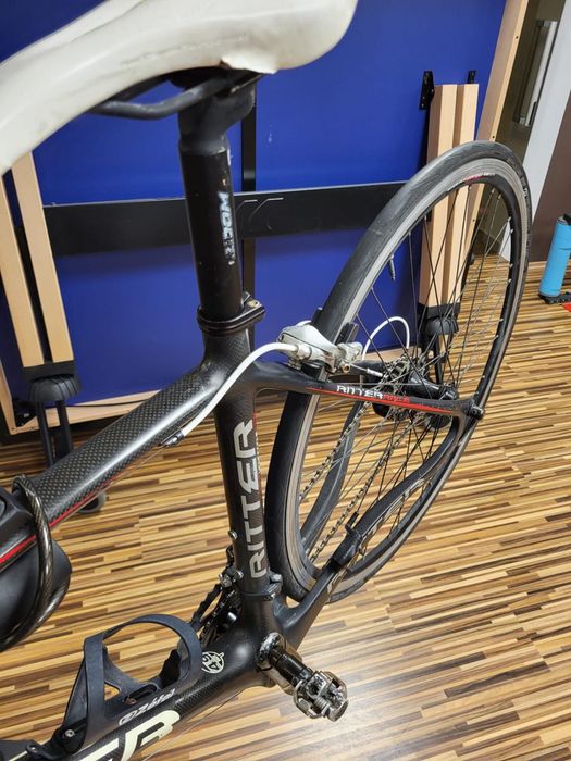bicicleta ritter cursiera full carbon