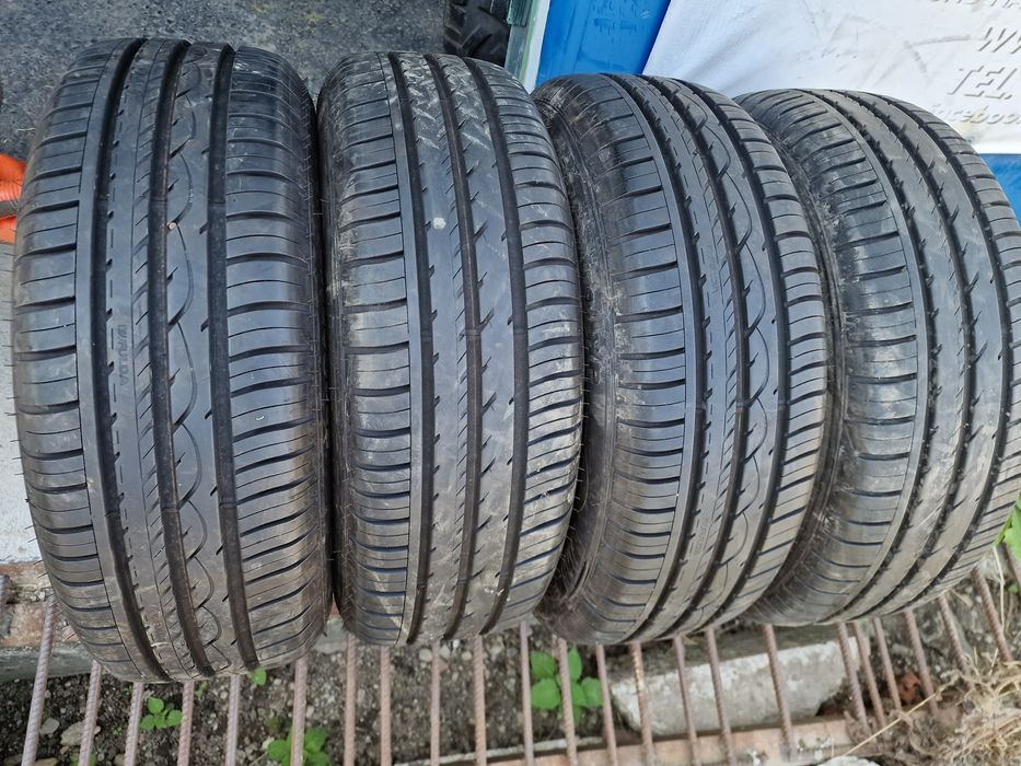 Anvelope 195/60R15 marca Fulda, cu jante, DOT 2023 ,8 mm