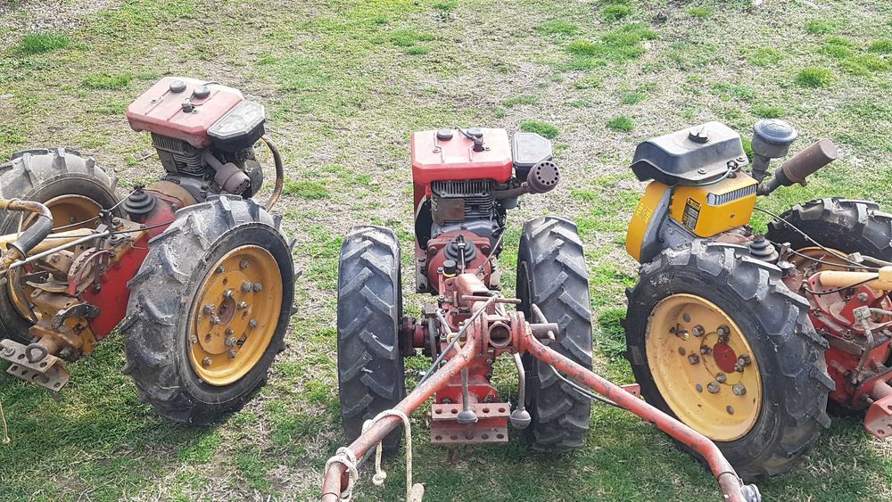 Бензинови Италиянски Мотоблокове 3 броя като нови