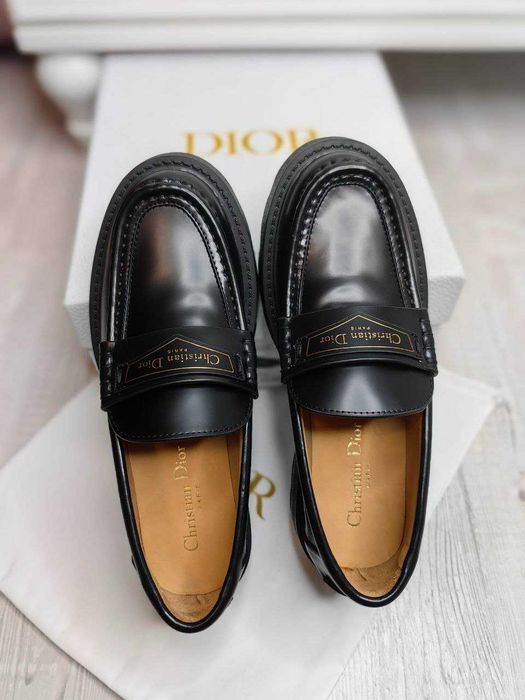 Дамски лоуфъри DIOR естествена кожа обувки