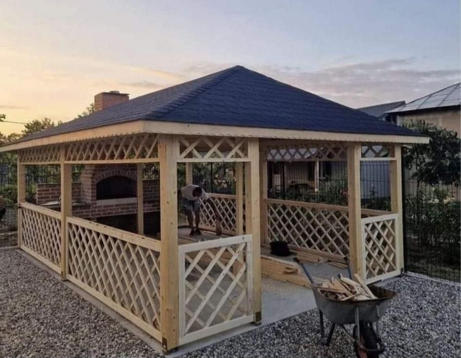 Foișoare terase din lemn