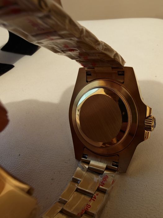 Мъжки часовник Submariner Gold / Black – Автоматик