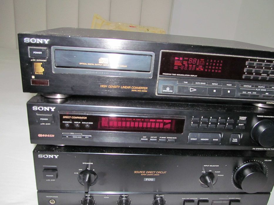SONY TA-F170 amplificator si tuner ST-S311 cu RDS