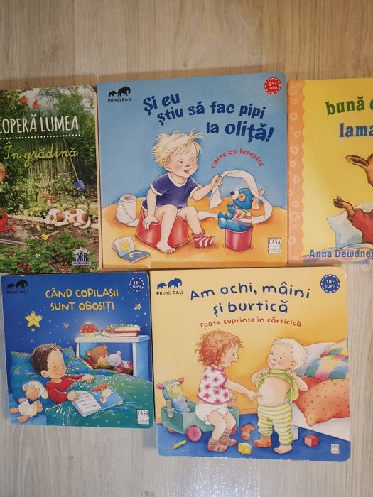 Carti cartonate pentru copii 2 ani