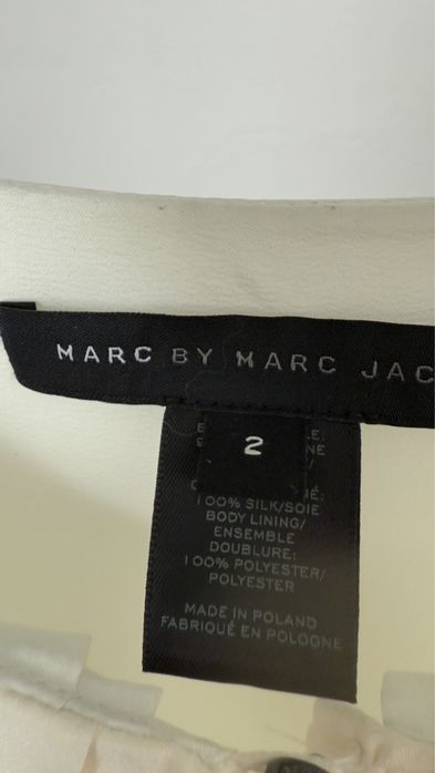 Marc Jacobs рокля от вълна и коприна