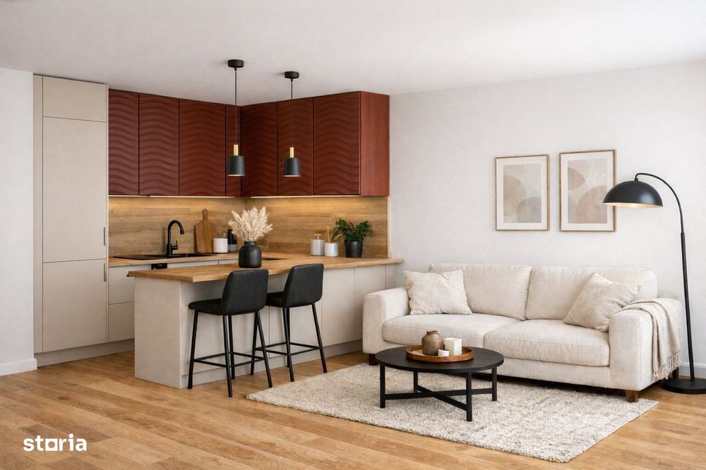 Apartament 3 camere, 2 bai, AC inclus, finisat, parc, Str. Stelelor