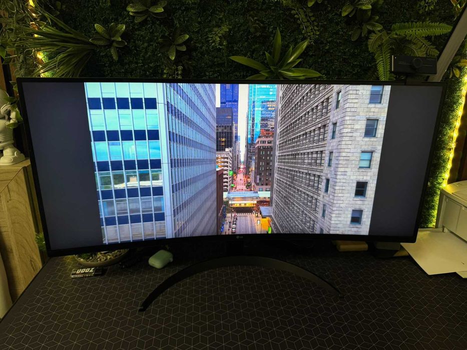 Monitor LED Curbat LG UltraWide™ 34WR50QK-B, 34", UWQHD (3440x1440), 100Hz