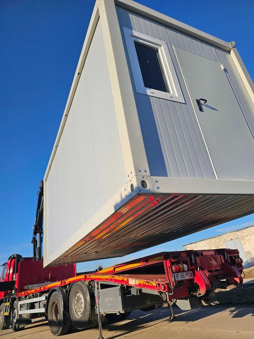 Container modular de vanzare, birou, depozitare, cabina paza, santier